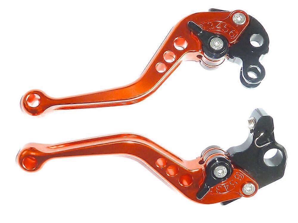 Dotyczy KTM 690 SMC 2011-2012 HAMULEC & SPRZĘGŁO POMARAŃCZOWE KRÓTKIE DŹWIGNIE WYŚCIGOWE TOR DROGOWY