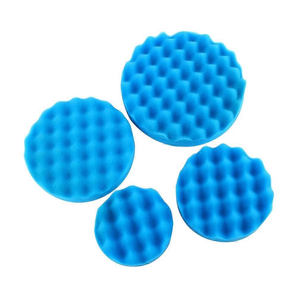 7pcs Sponge Polishing Kit for Car Detailing, Waxing  M14 Adapter Buffer Pad