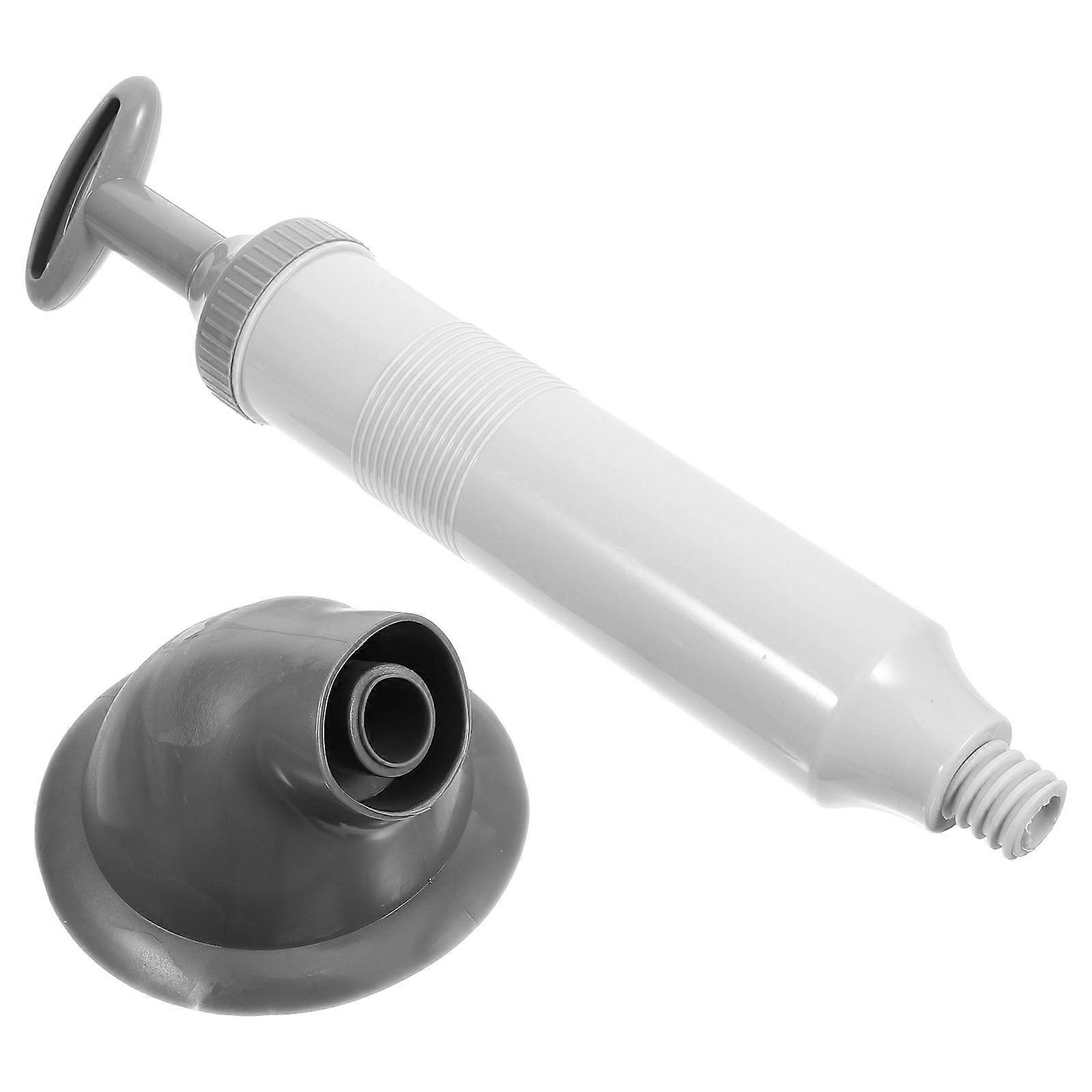 Bathroom Accessories Professional Toilet Plunger Unclog Toilet PVC Material 16.90X5.31X1.97IN Remove Blockages 1Set