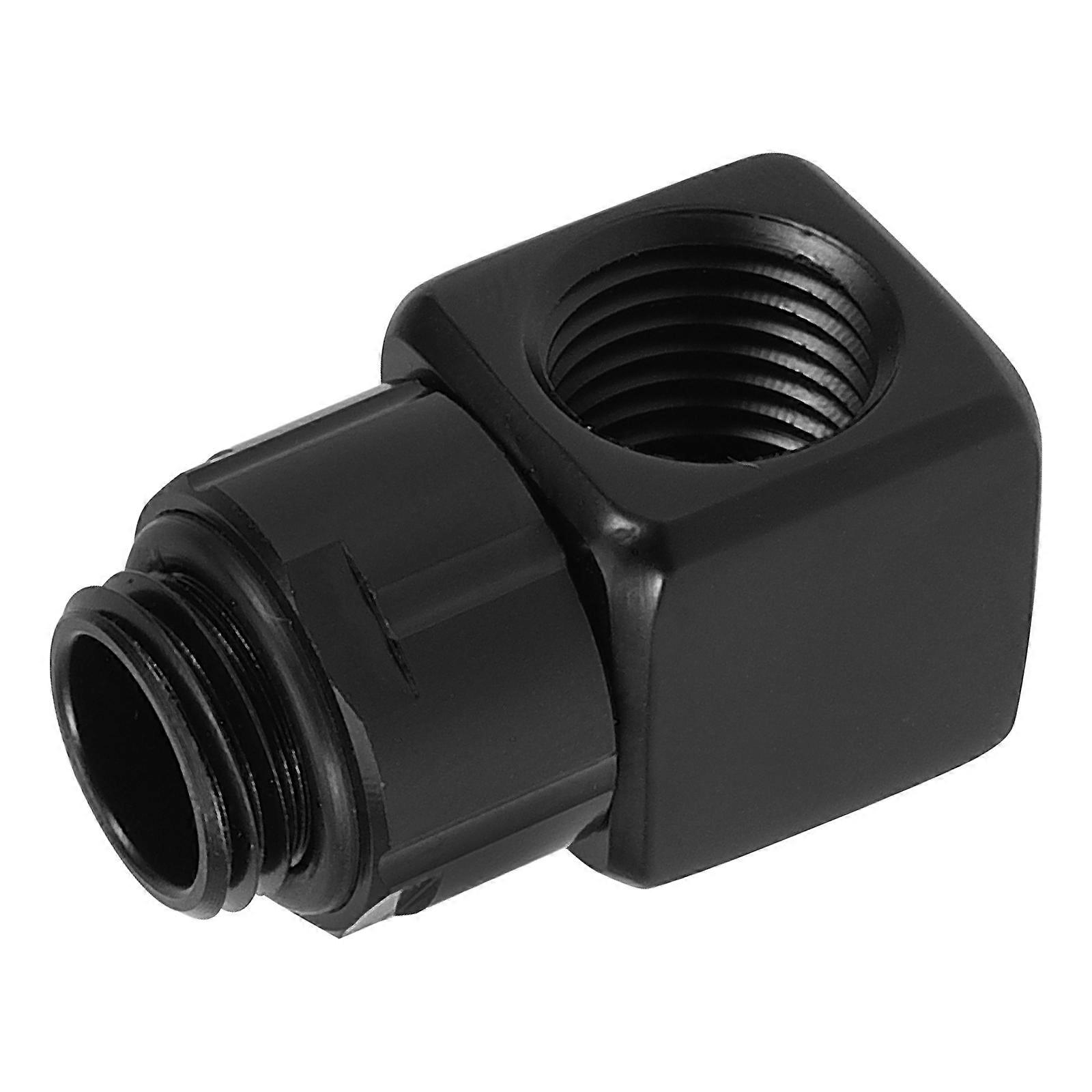 Computer Components Water Cooling Fitting 90 Degree Rotary Head For Water Cooling System Optimization 1Pack