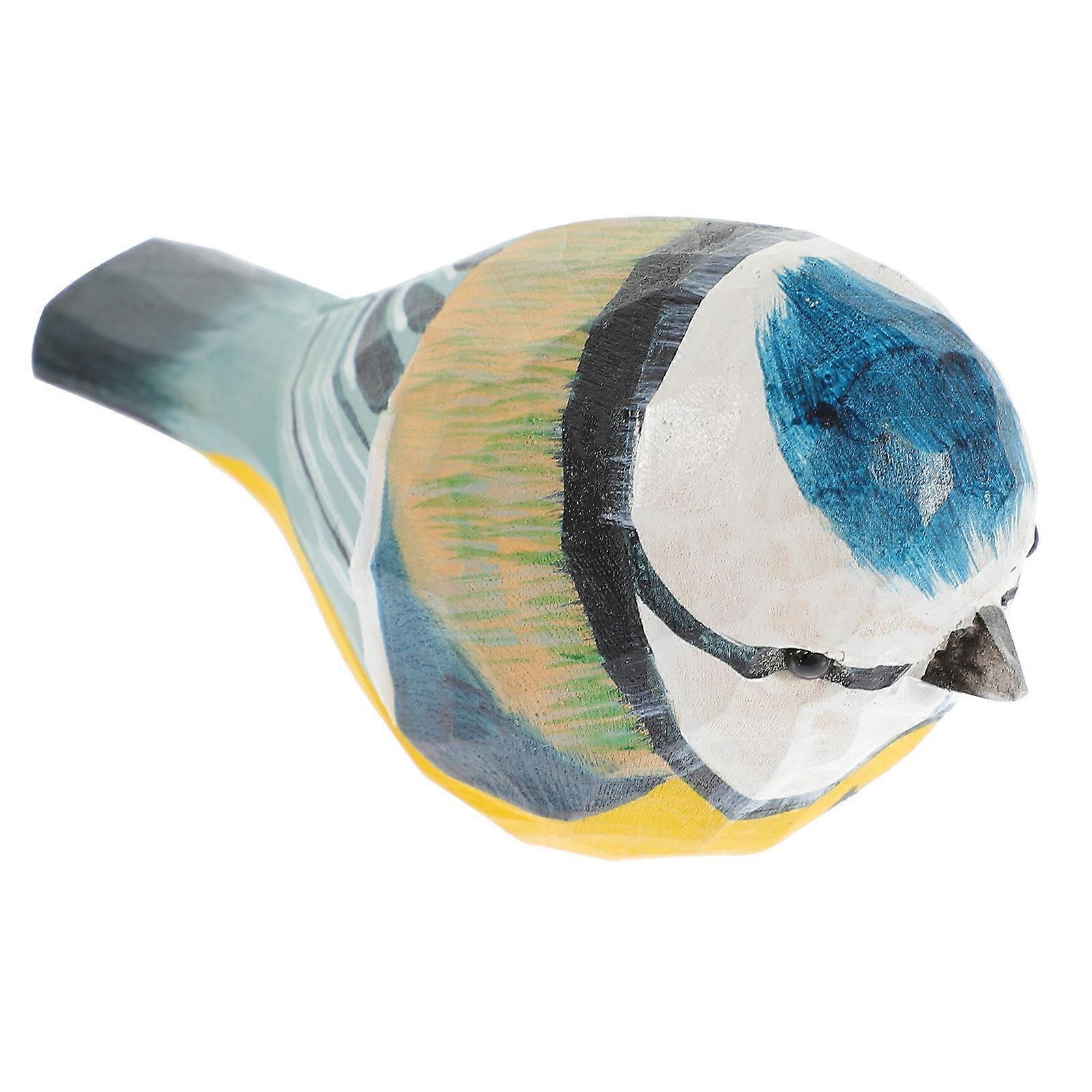 Artificial Realistic Birds Lifelike Bird Model Indoor Decoration .9×1.8×1.6in Educational Tool 1Pack