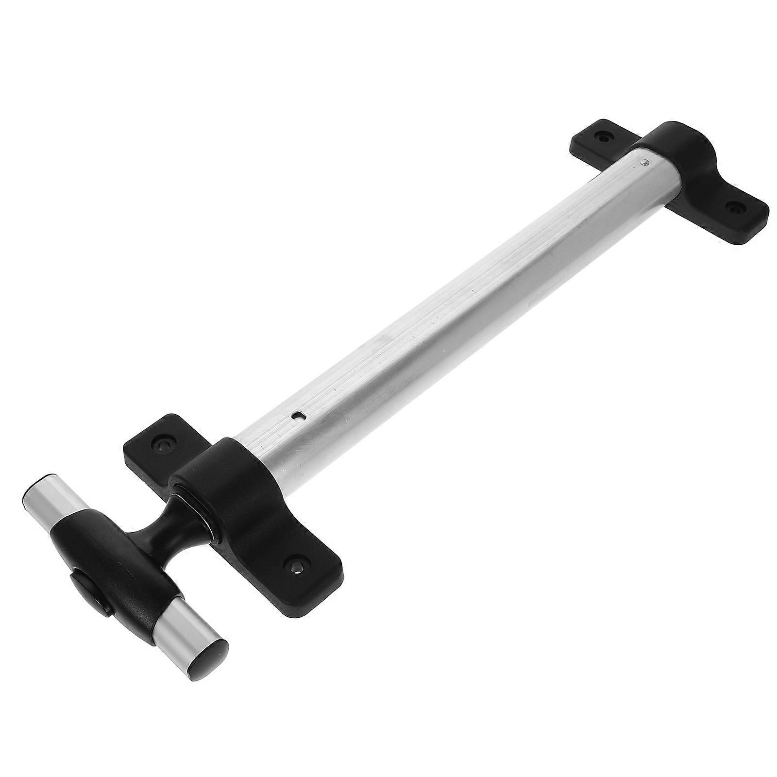 Telescopic Handle for Suitcase with Durable Alloy Material Lightweight Portable Silver Color Fits Single Rod Suitcases 9.84 inches