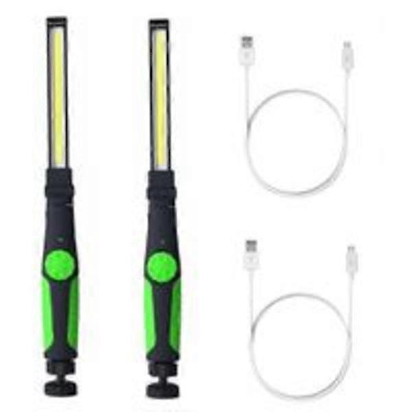 Work lamp 2PC 15W 700 lumens 3000mAh COB lamps - ver