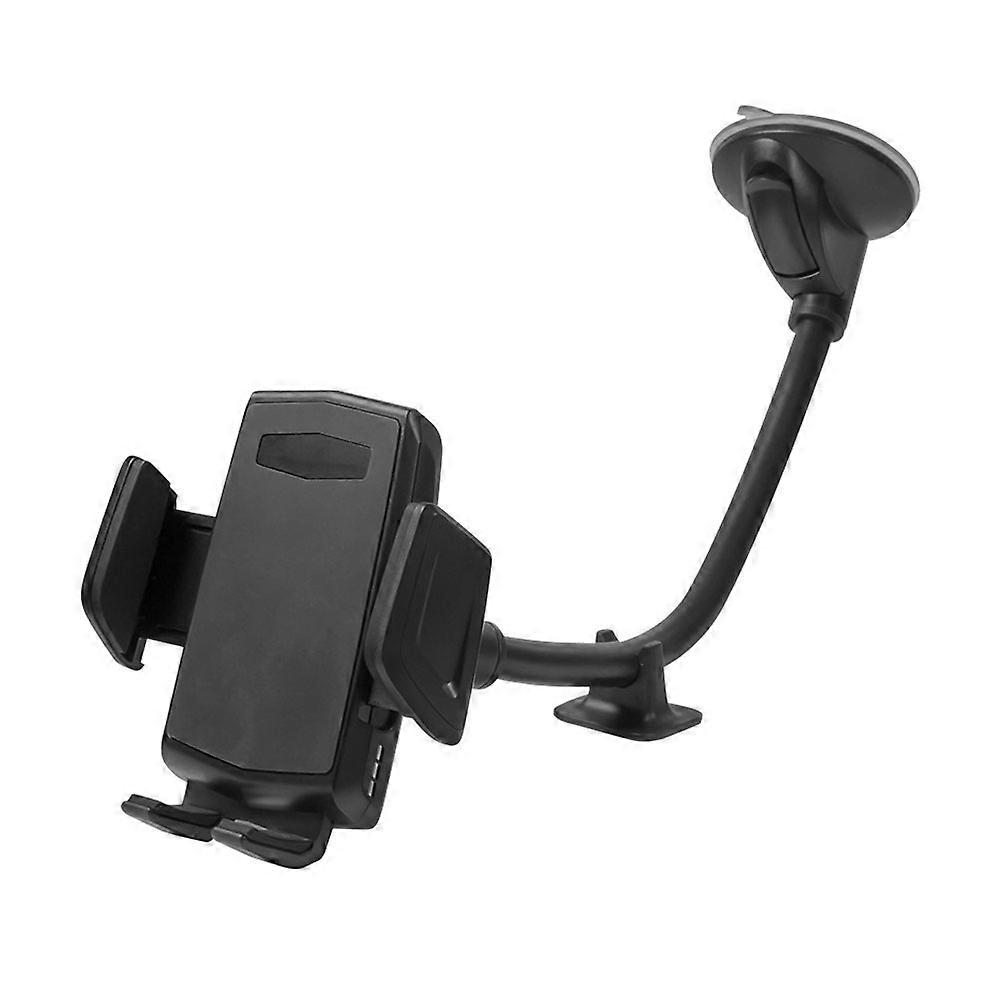 Car Phone Cradle Multi-Functional Drivers Navigation Support Square Silicone 11.8x6x7.8cm Phone Holder 1Set