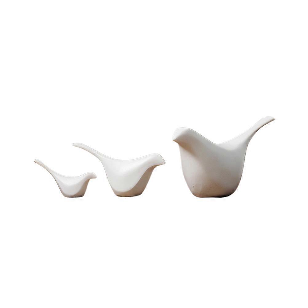 Minimalist 3Pcs Figurines Ideal For Home Office Or Photography Aesthetic Photo Prop
