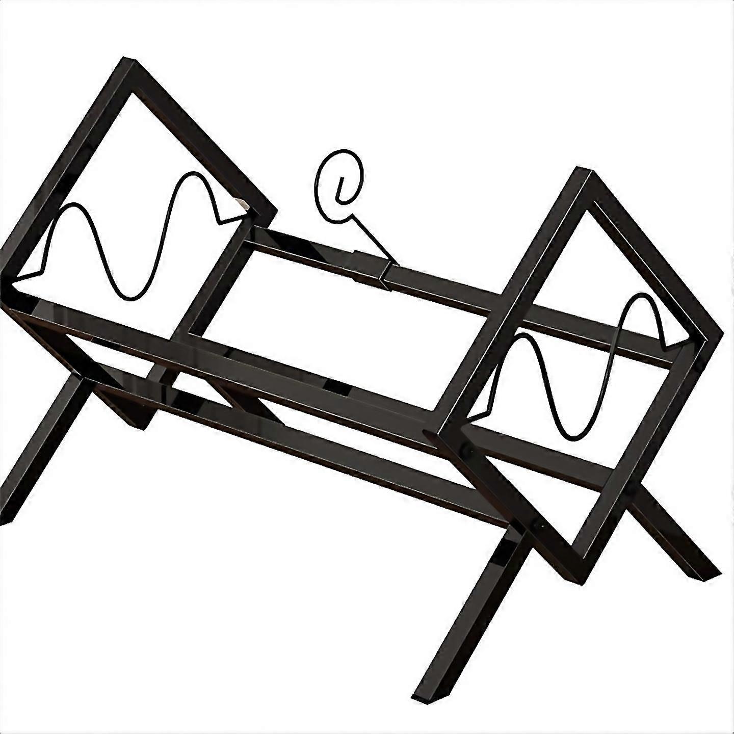 Plattenständer Desktop-Buch- und Zeitschriftenständer Display-Rack aus Metall