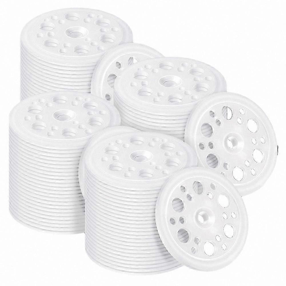 200 Pack 45mm Plastic Insulating Washers for Electrical Projects