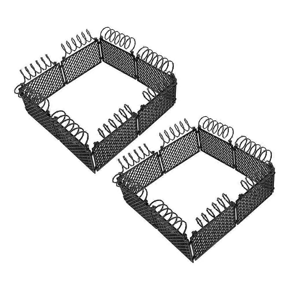 Miniature Fence Set for DIY War Scenes & Micro Landscapes – Realistic Plastic Garden Barrier Decoration, Easy Assembly for Model Building Enthusiasts