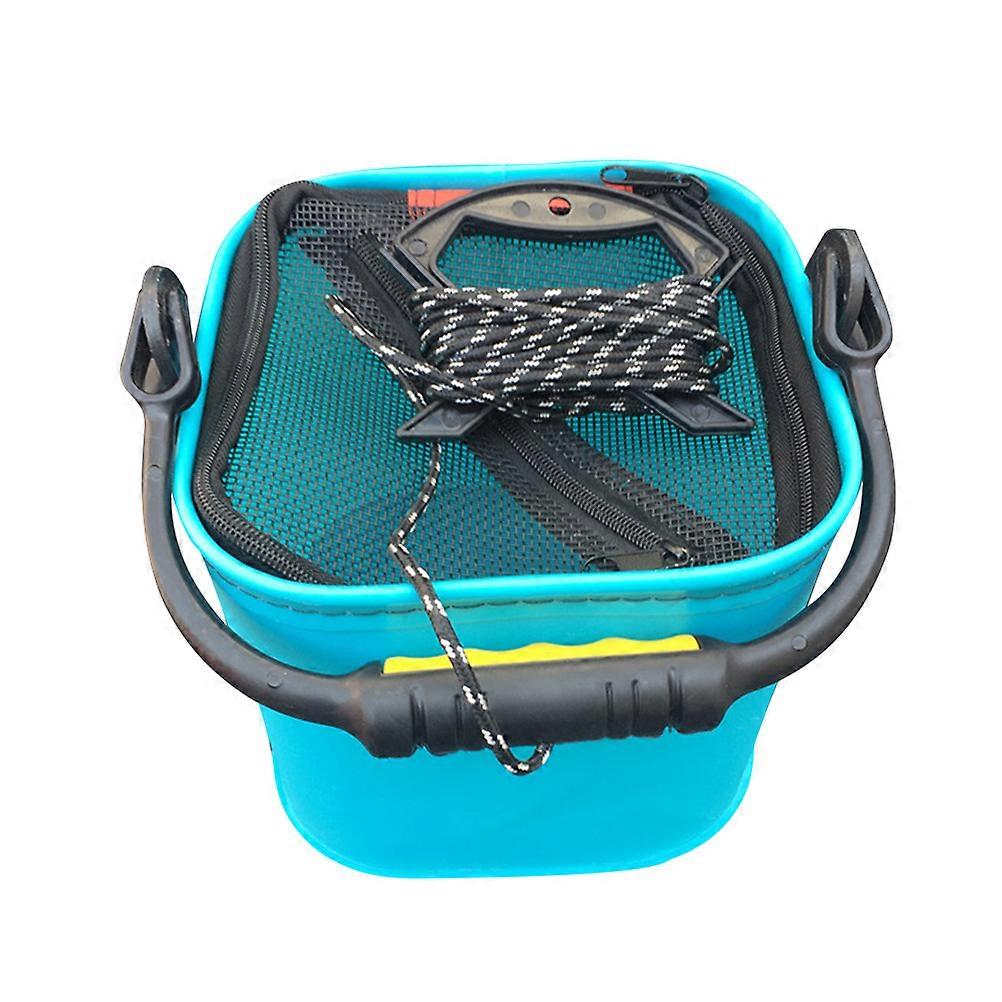 Fishing Tackle Accessory, EVA Bait Bucket with Foldable Design for Convenient Carrying