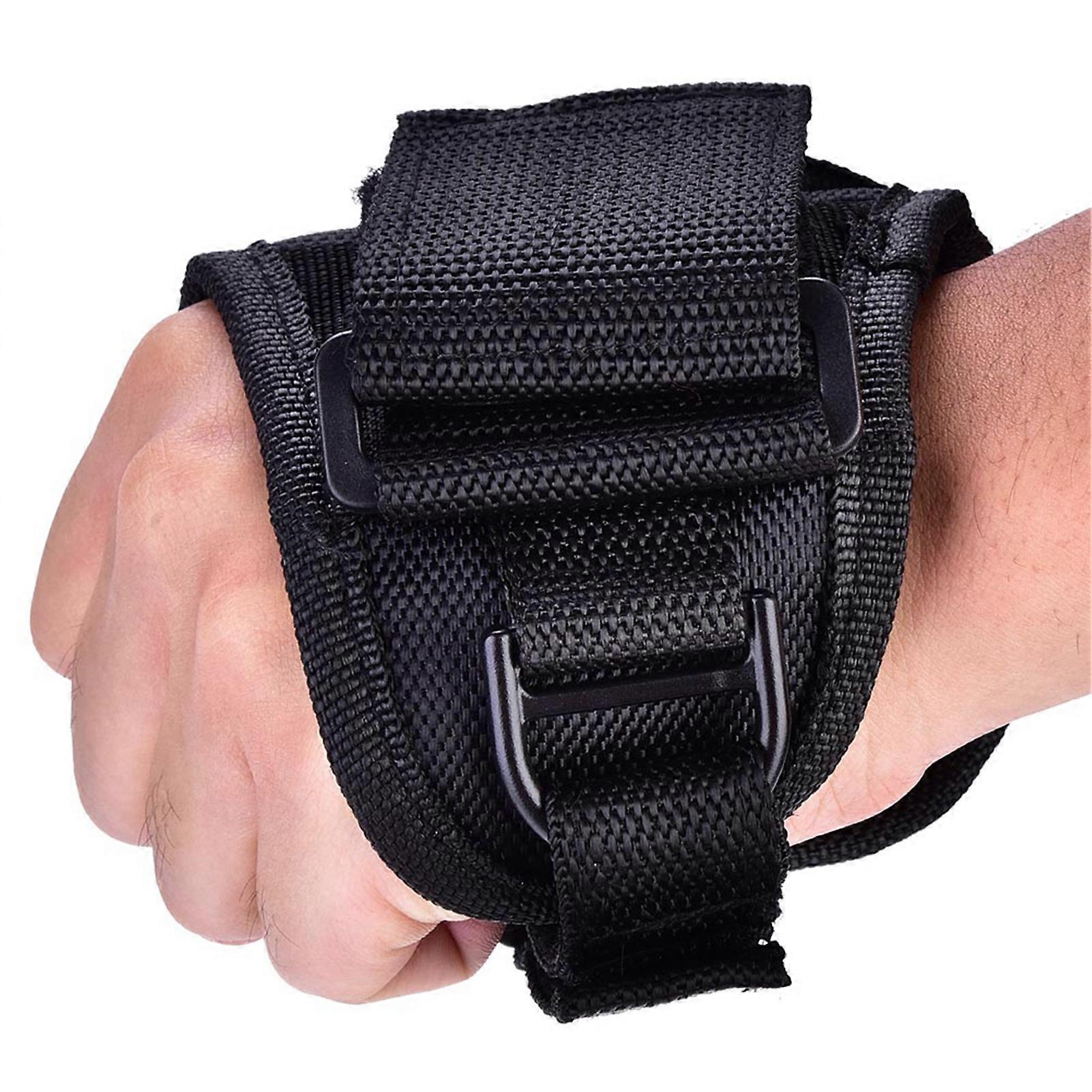 Durable Portable Black Diving Light Flashlight Torch Holder Glove Underwater Accessory