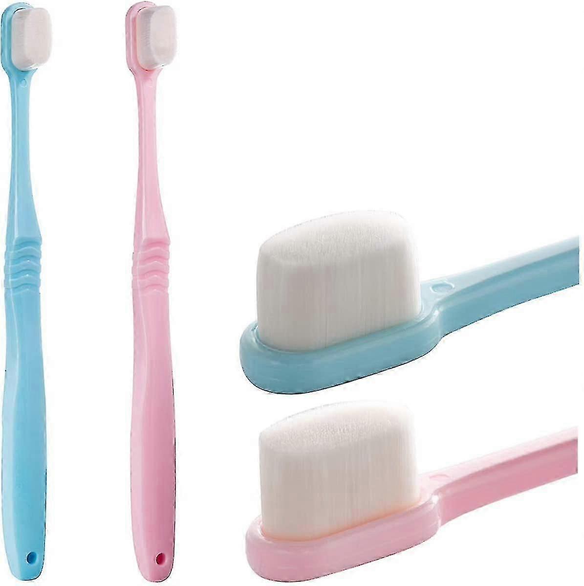 Extra Soft Toothbrush Compatible With Sensitive Gums, Micro-nano Manual