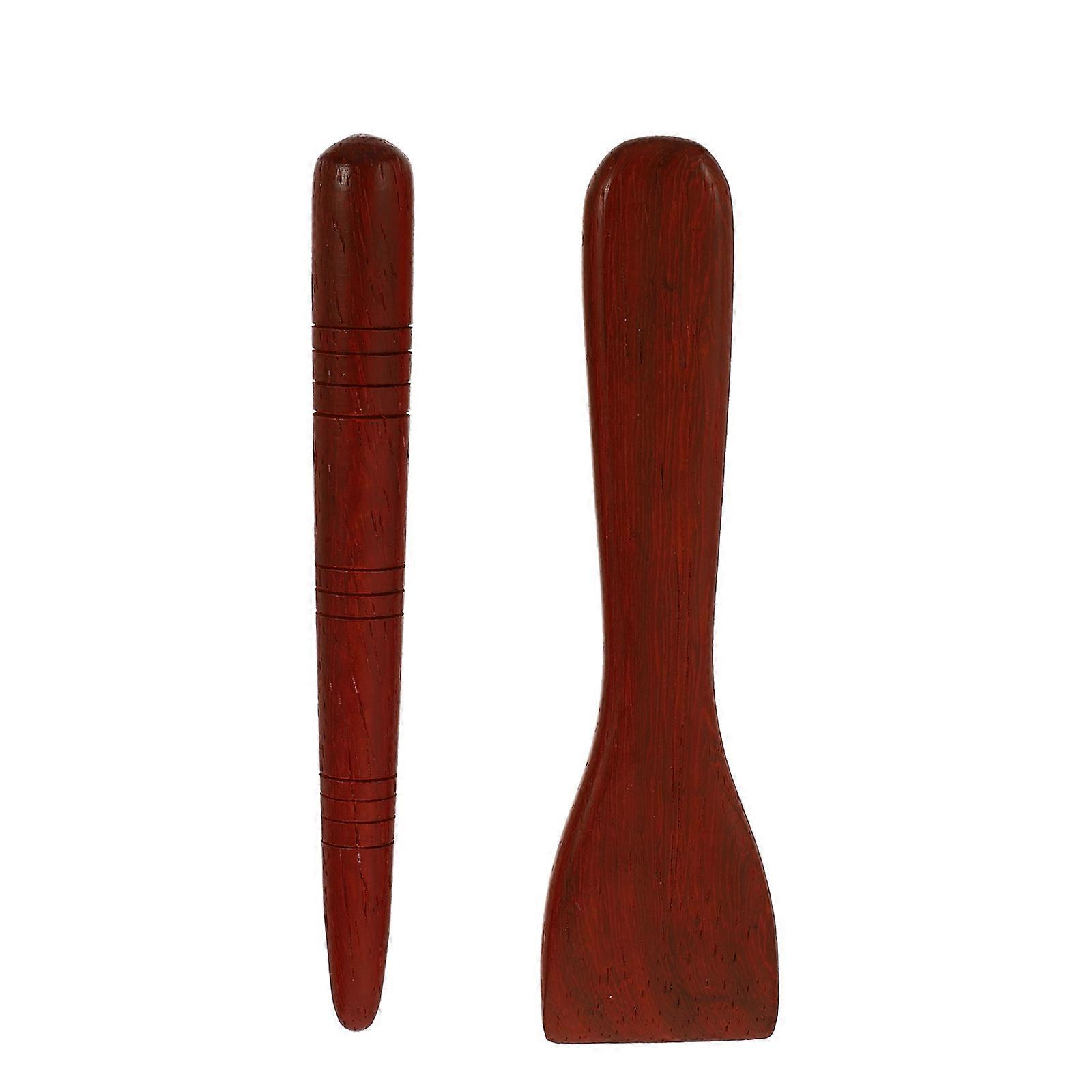 Massage Tool 2Set Flat Shape Face Acupoint Scraping Plates For Relief In Relaxation Sessions