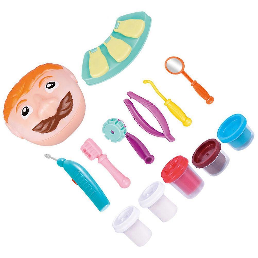 Modeling Clay Tools for Kids 1Set Children's Plasticine Mold Plaything Assorted Color Overcome Fear of Doctors