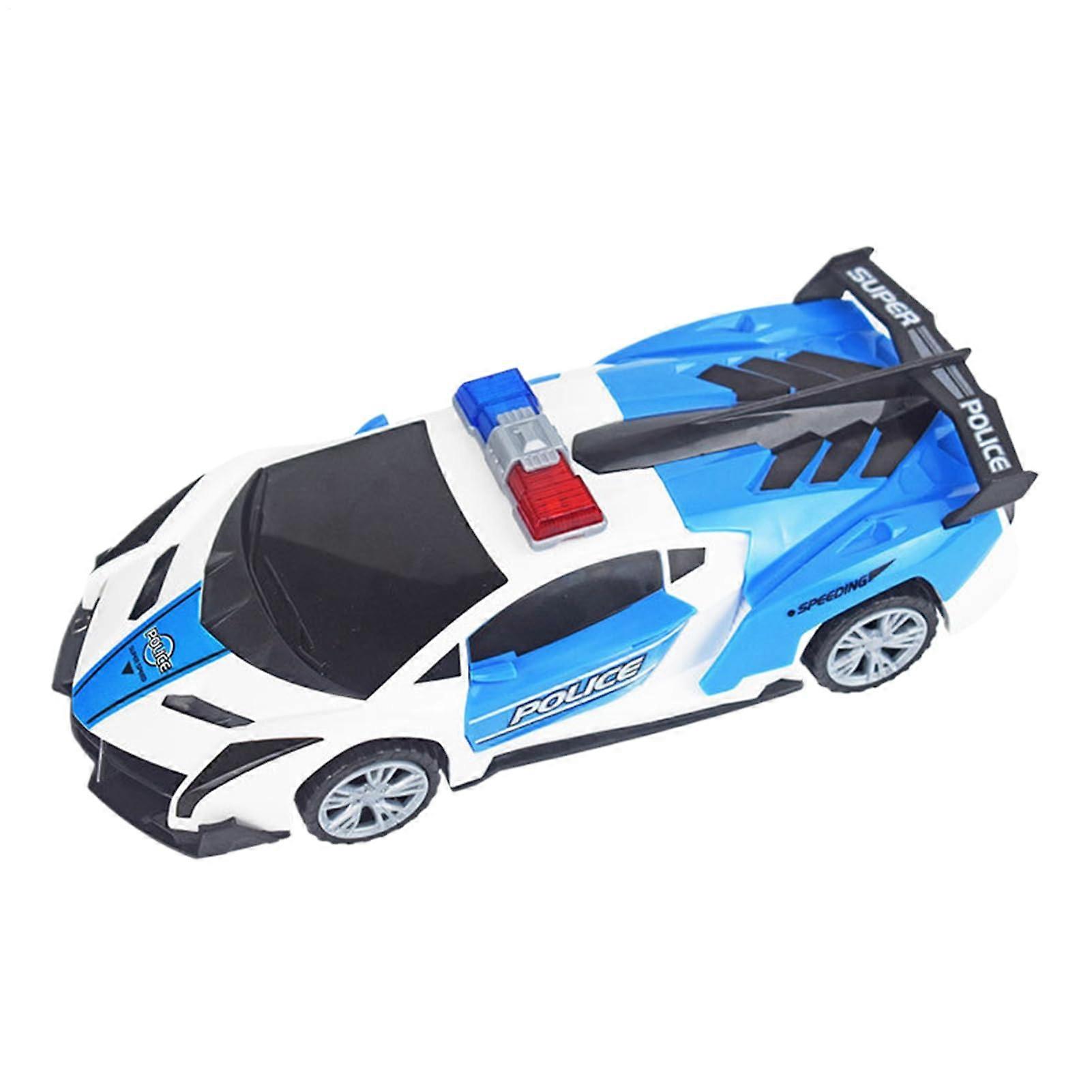 Music Car Toy Light Up Vehicle Portable Sensory Toy Transforming Vehicle For Kids Early Learning Colour Recognition