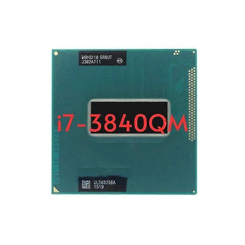 Core i7-3840QM CPU - Socket PGA 988B 4 Cores 8 Threads 2.8GHz 8MB L3 Cache 45W.