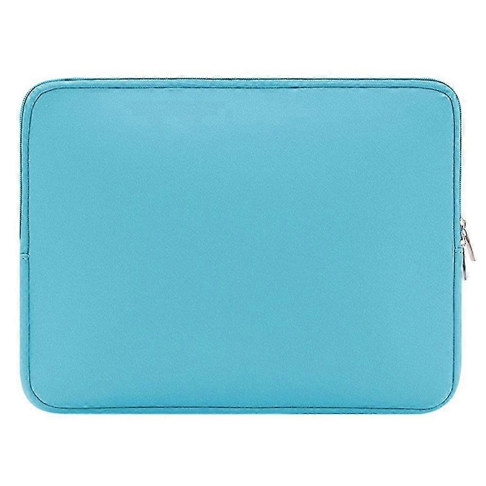 A Green 14-inch Neoprene Laptop Sleeve Bag and Notebook Carrying Tablet Briefcase (A03)