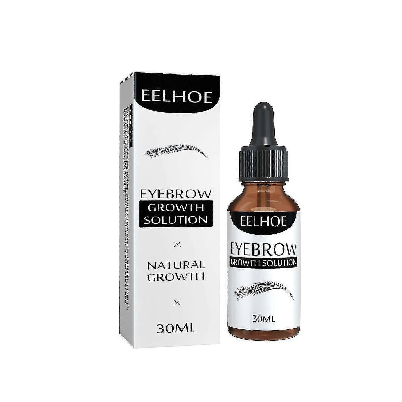 Natural Eyebrow Growth Serum  30ml Long-Lasting Formula for Fuller, Thicker Brows