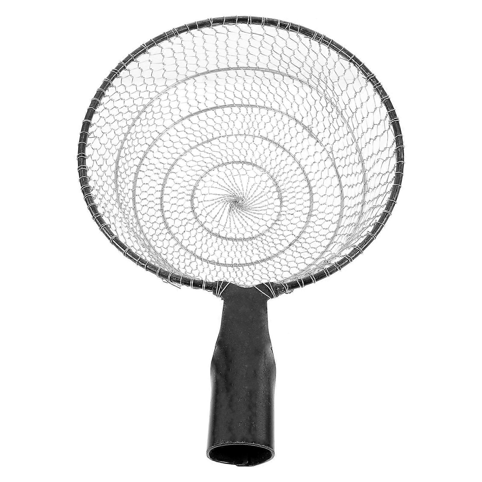 Fly Fishing Net Fish Landing Net Fishing Trap Basket Handheld Fishing Net Large Fishing Net