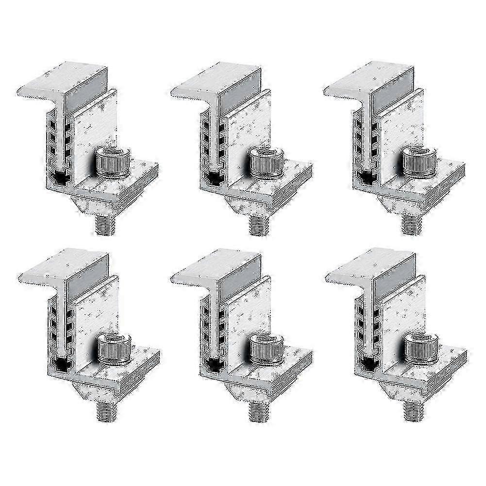 Monteringsskinner for solcellepaneler for PV-systemer - Holdbare aluminiumsskinner for installasjon av solcellepaneler