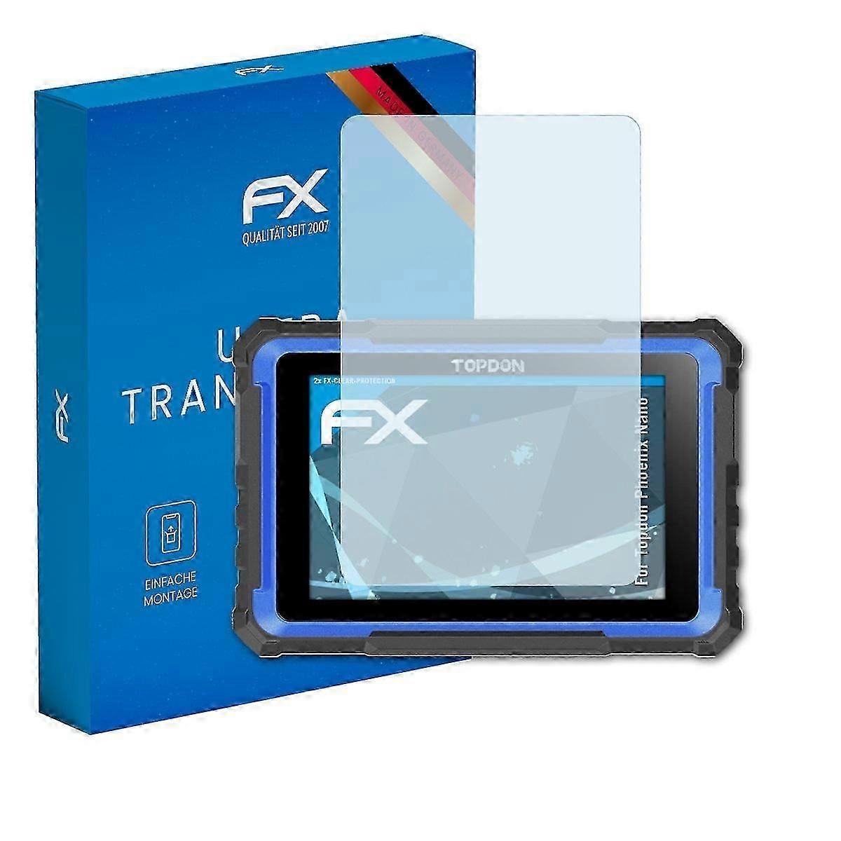 2x Matte & Shockproof Armor Screen Protector for Topdon Phoenix Nano