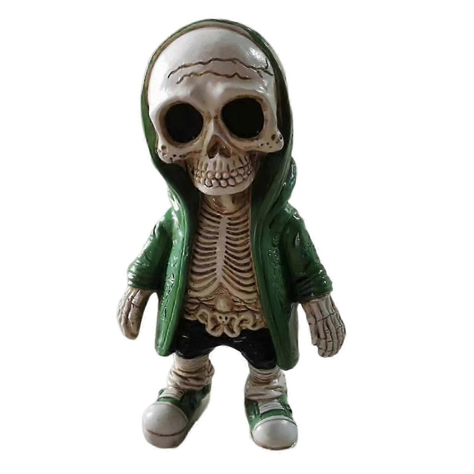 Halloween Skull Ornament Cool Skull Statue Vivid Appearance Intrica...