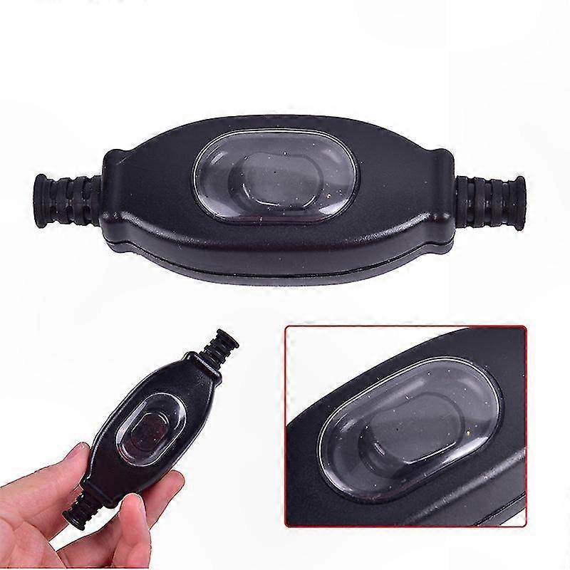 Waterproof IP65 Inline Cord Switch with Dual Cut Round Wire Connection