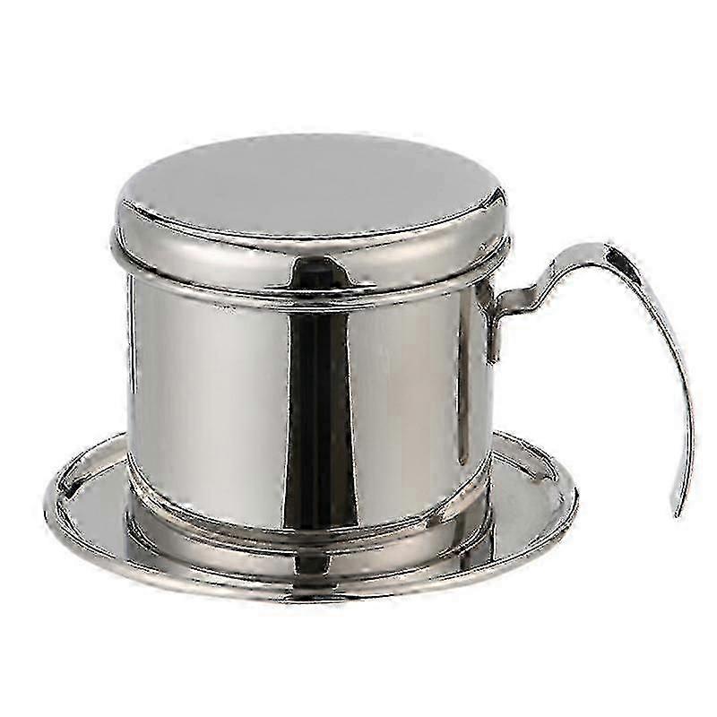 Stainless Steel Vietnamese Coffee Filter Cup Drip Maker Infuser Pot...