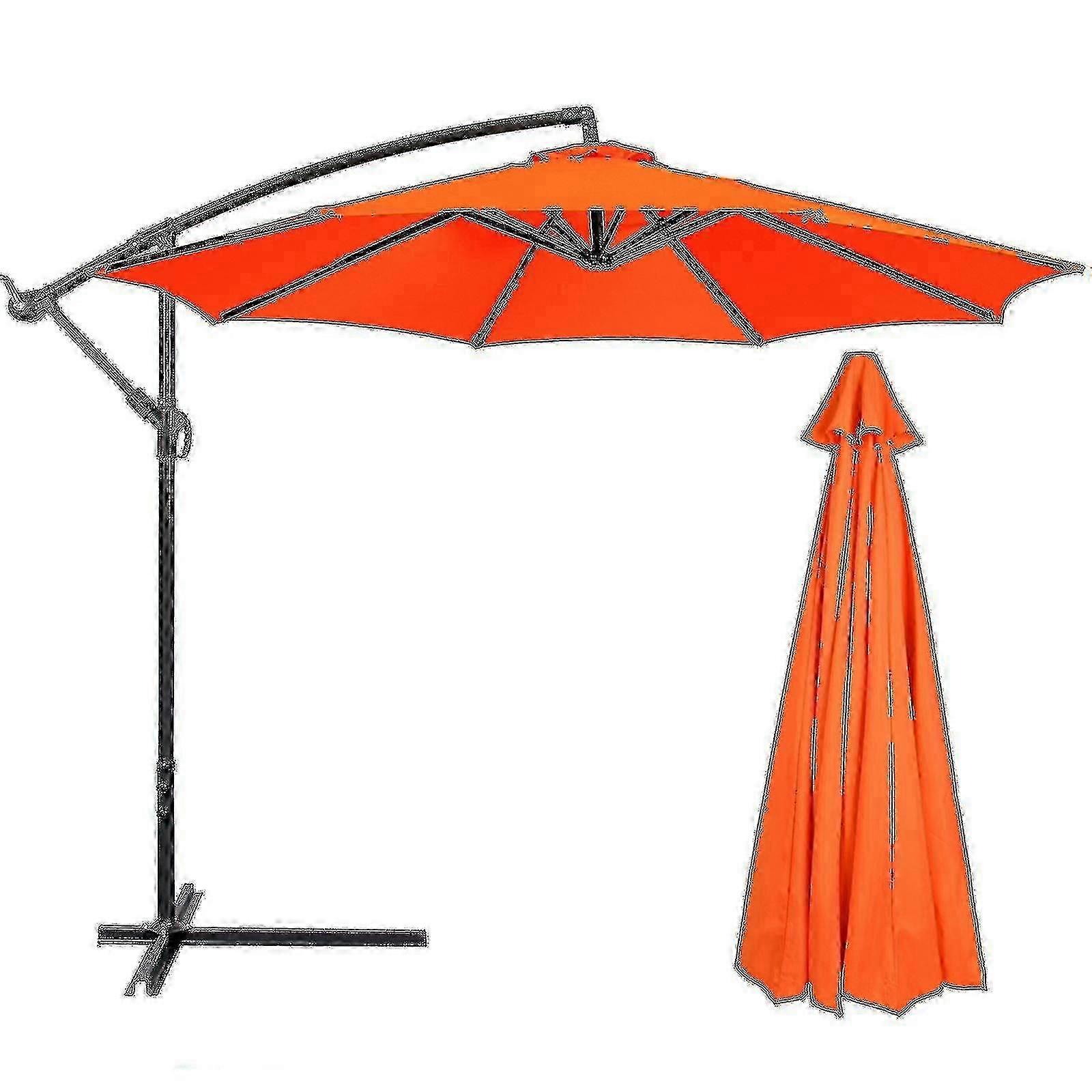 Best Seller Replacement Fabric Garden Parasol Canopy Cover For 3m 6...