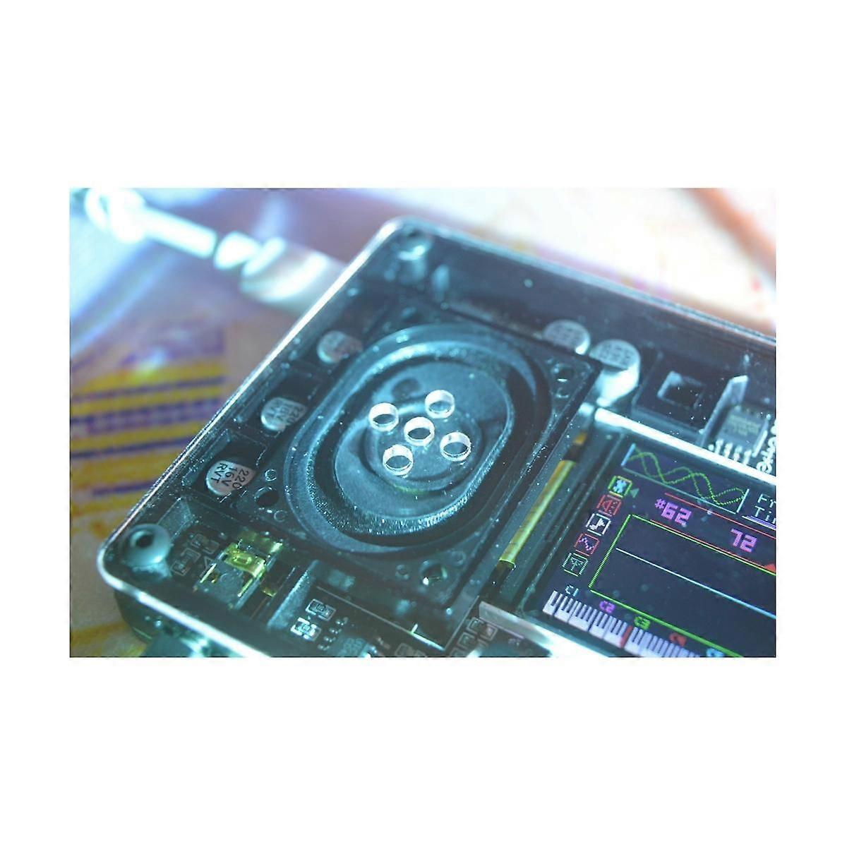 Theremin Musical Electronic Instrument Retro Multiple Voices Toys with Screen Display for Boyfriend