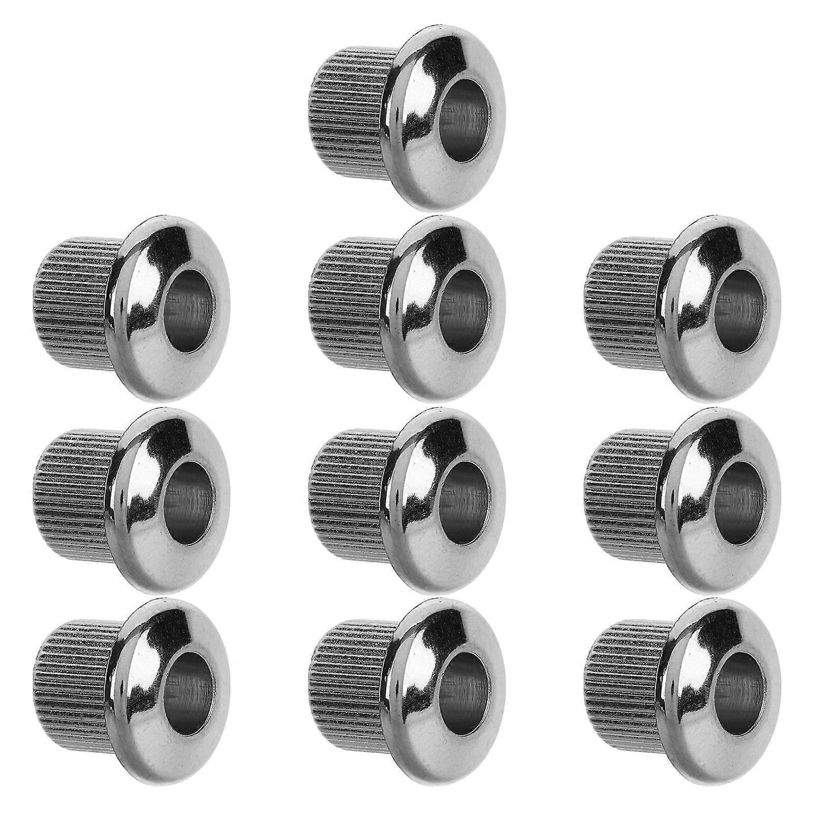 WORGEOUS 10pcs Portable Guitar Gasket Replaceable Tuner Washer Small Tuner Spacer for Guitar Repair