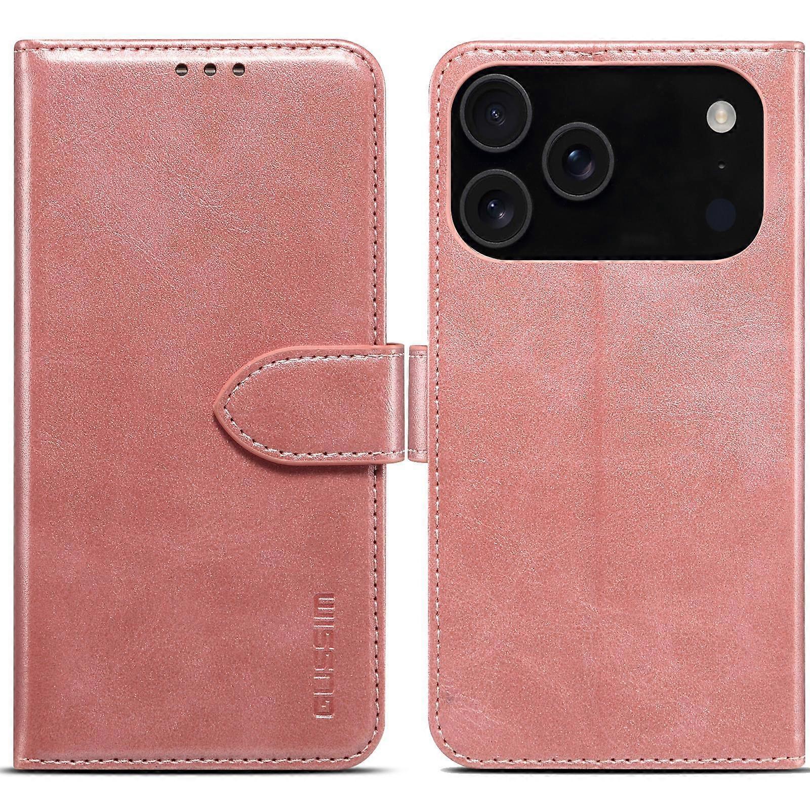 GUSSIM Magnetic Horizontal Flip Leather Phone Case