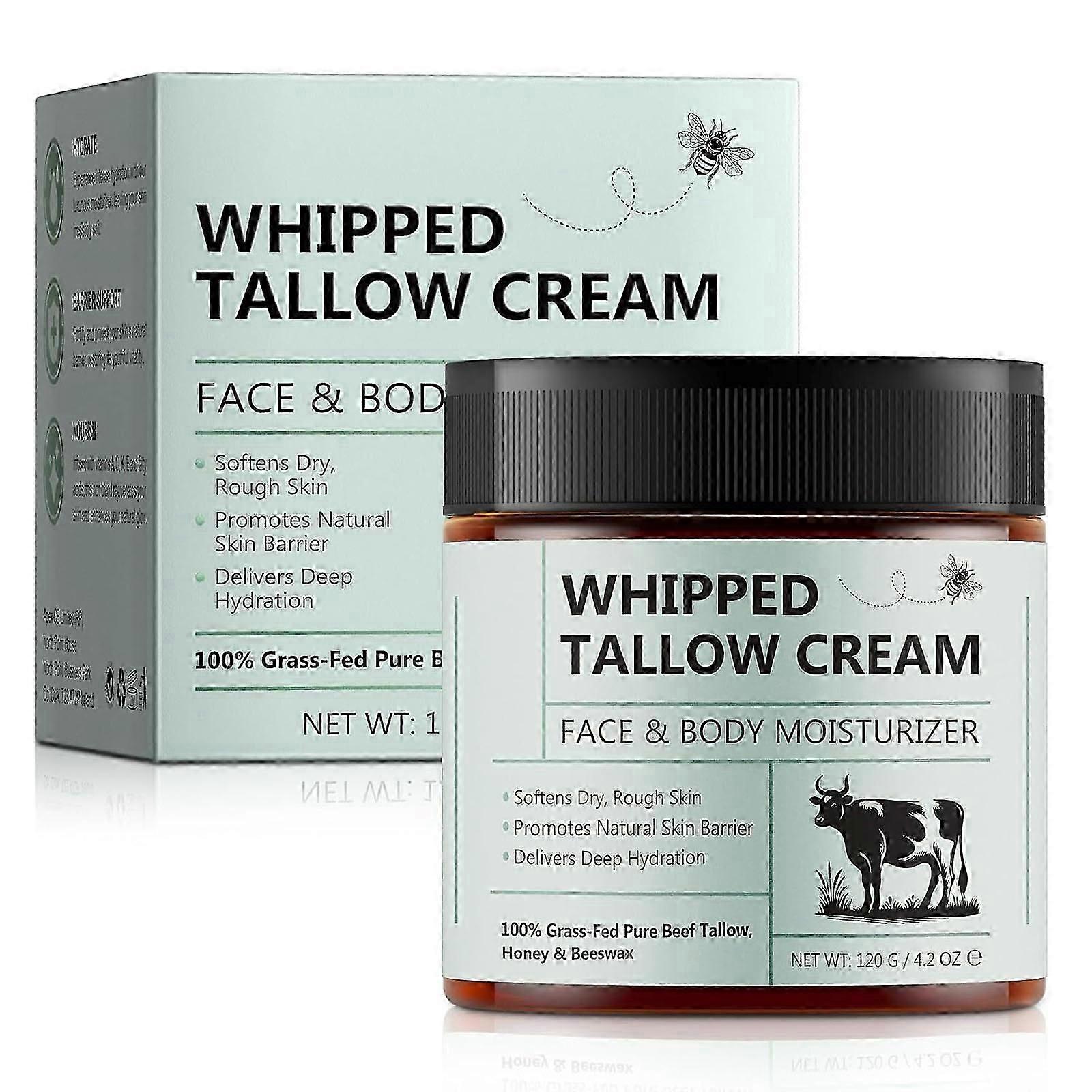 Grass fed tallow skin care cream 120g anti-aging