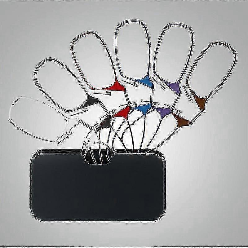 Legless Clamp Nose Reading Glasses With Ultra-thin Glasses Case