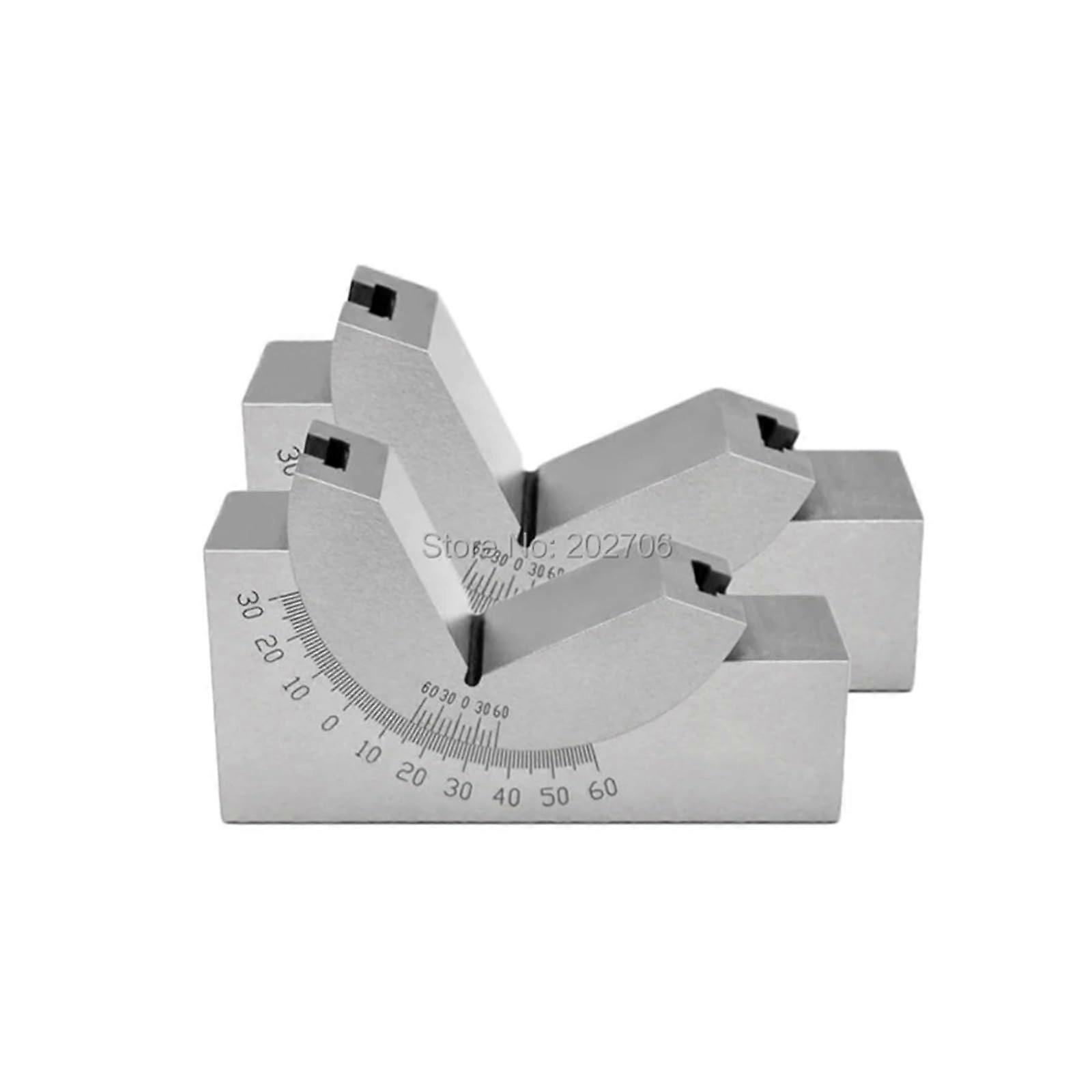 AP25 Tools Maker Precision Gauge Micro Adjustable Angle Gauge V Block Milling Setup 0 To 60 Degree Angle Plate