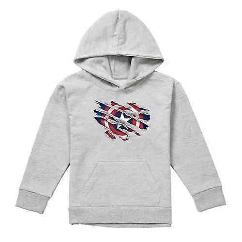 Captain America Childrens/Kids Pull Over Hoodie