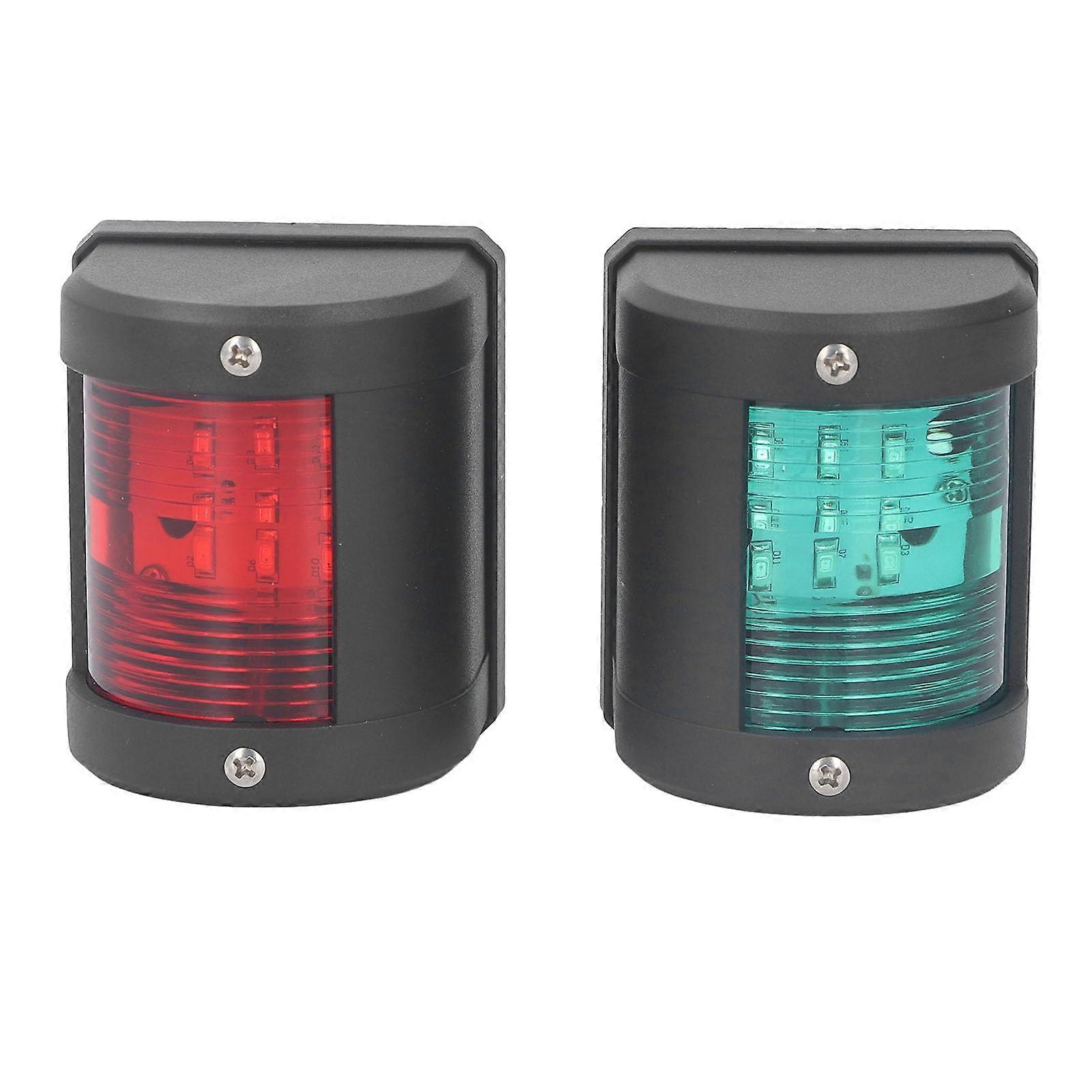 Boat Navigation Lights Universal Fit For Pontoon And Dinghy Energy Efficient LED Bulb Set Weatherproof Marine Grade