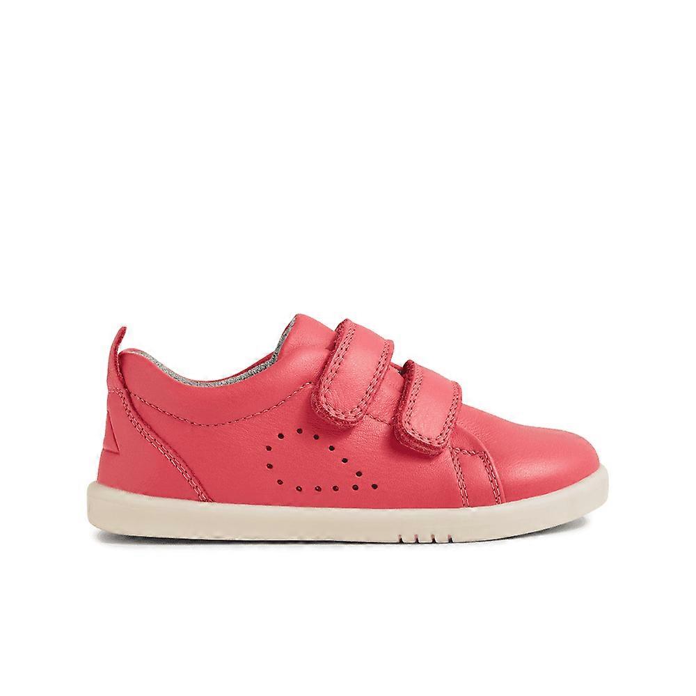Kids Bobux Iw Grass Court Shoe In Radient Raspberry