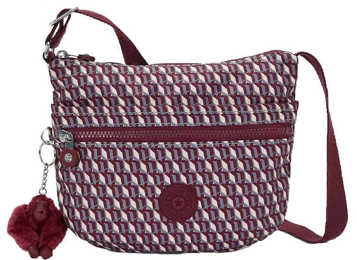 Kipling Arto Small Crossbody Bag - 3DK Burgundy
