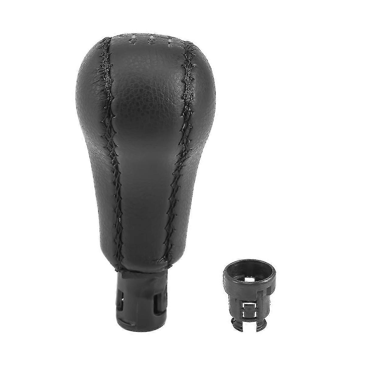Leather Gear Shift Knob for Volvo S60 S80 V70 XC70 6 Speed Manual Transmission