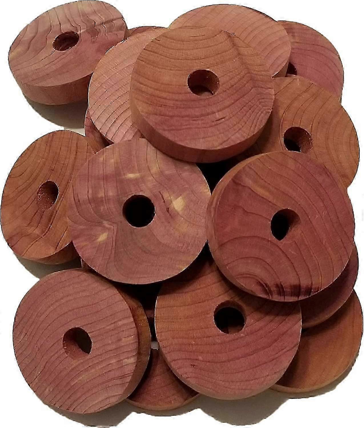 الأرز الطبيعي العطرية كتل الأرز لتخزين الملابس | حلقات خشب الأرز الأحمر الطبيعي 100٪ لمنظمي الخزانة وأدراج التخزين | مطبخ ستورا