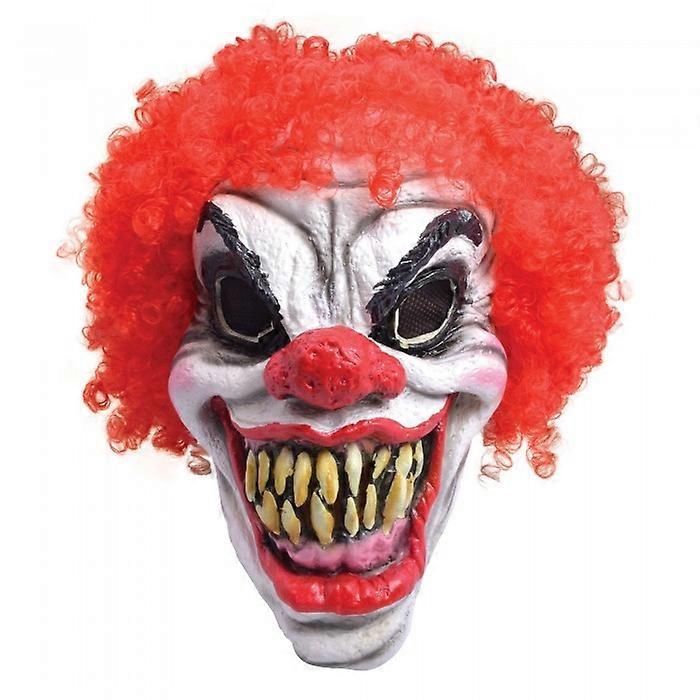 Bristol Novelty Unisex Halloween Clown Mask