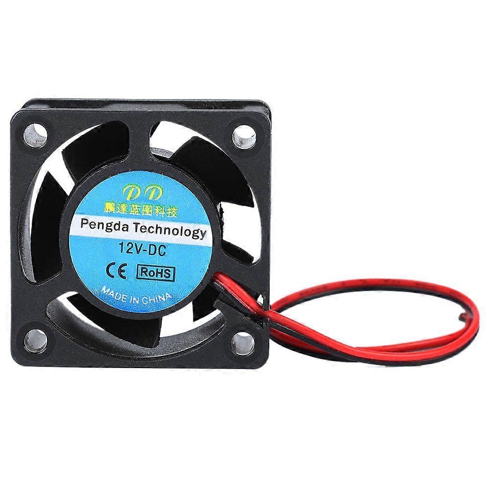 40x40x19mm DC 12V 0.15A 4020 Cooling Fan with Sleeve Bearing For 3D Printer Accessories Black