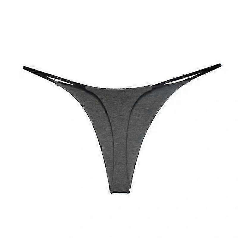 Low Rise Hipster Women's Cotton G-String Thongs with Stretch T-back and Sexy Design Size S-3XL