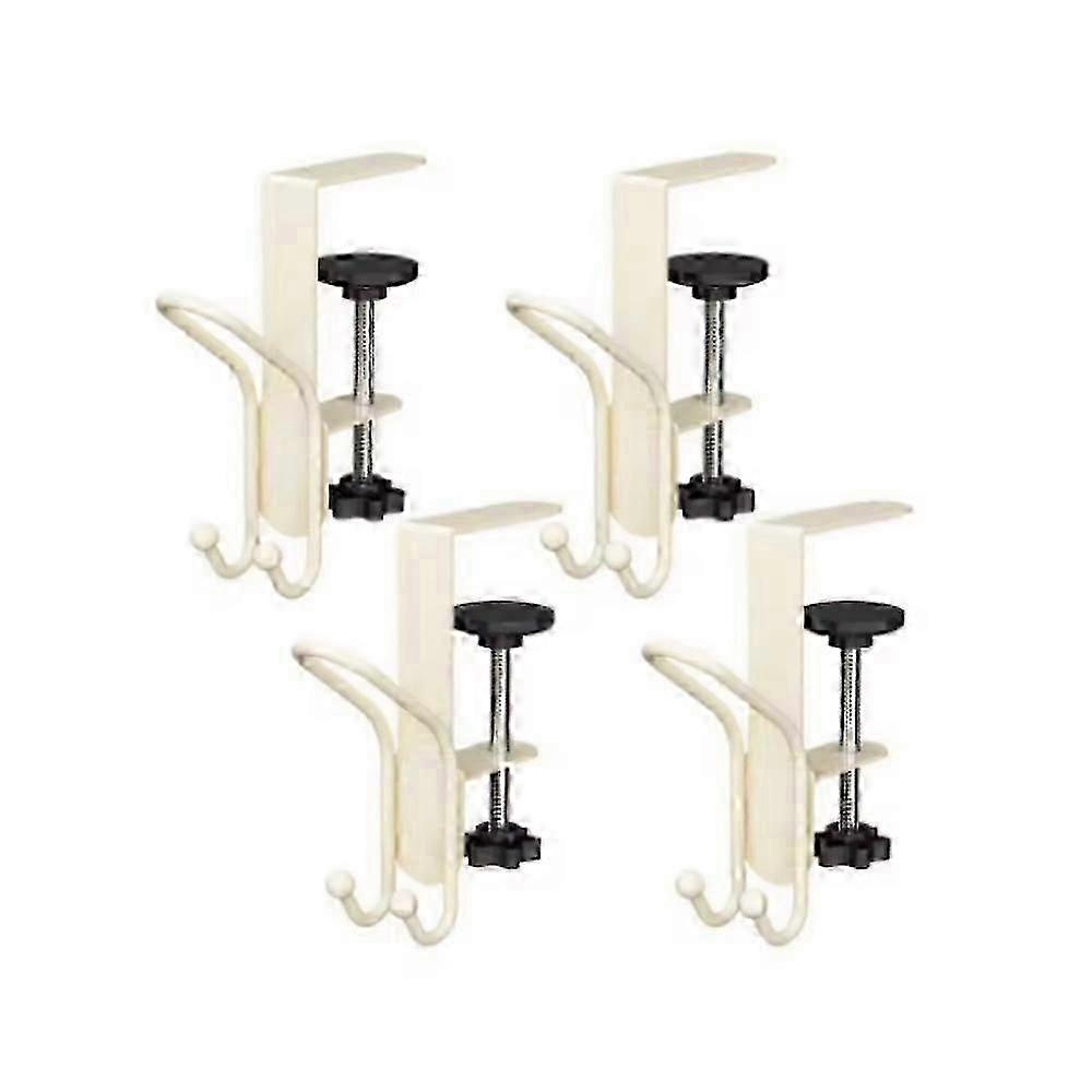 4-Pack Metal Stocking Hangers - Fireplace Garland Hooks for Holiday Decor | Multi-Purpose for Home, Hotel & Party