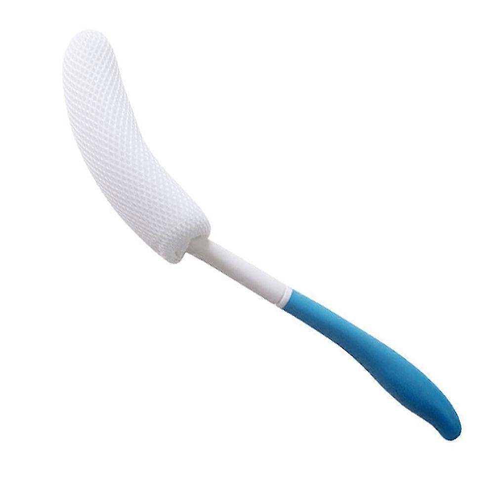 1Pc Long Handle Bathing Brush Practical Sponge Back Bath Brush (Assorted Color)