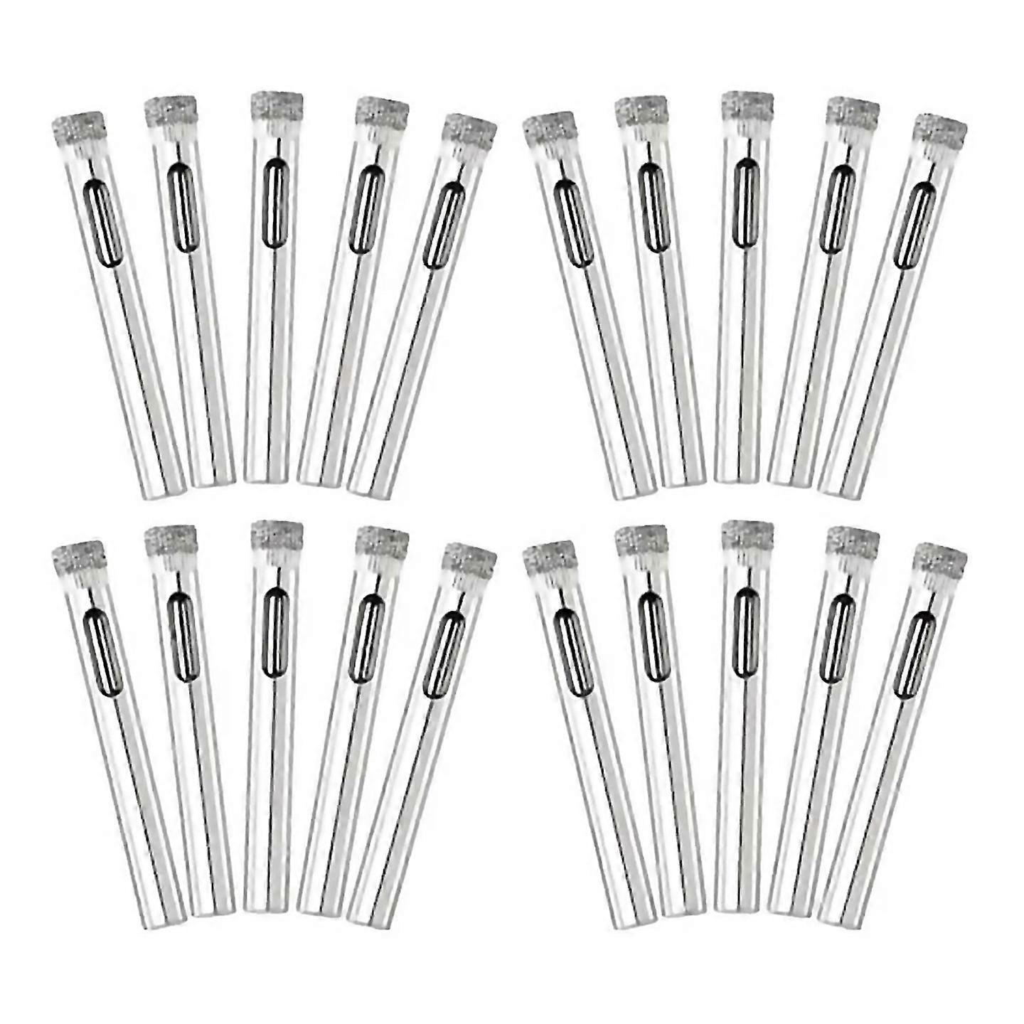 For 20 Pack Diamond Drill Bit Set6mm Small Diamond Hole