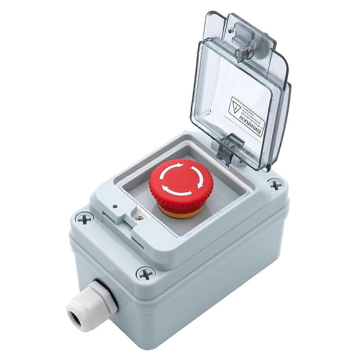 Industrial Emergency Stop Button, Electrical Shut Off Switch