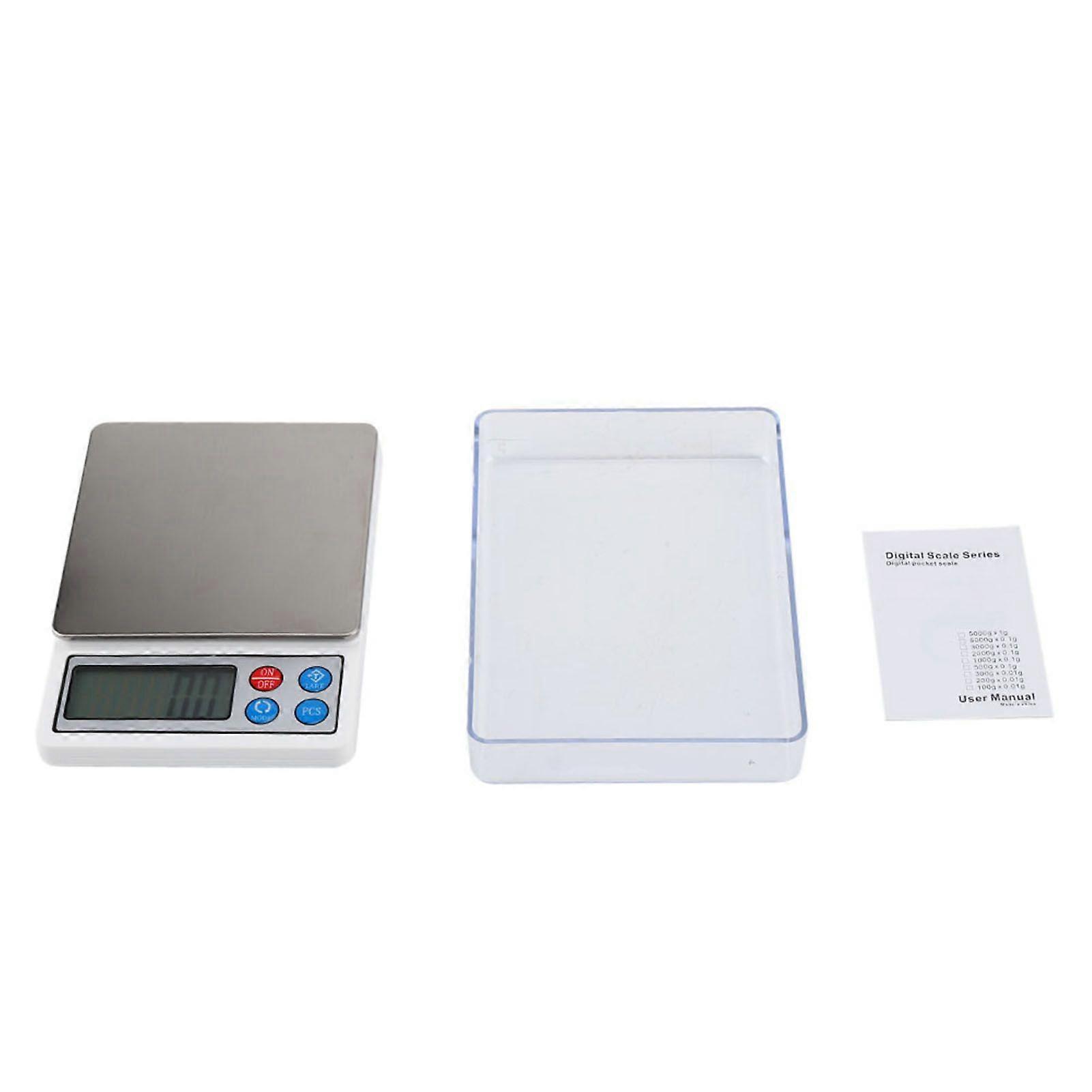 2KG/0.1g Portable Mini Digital Scales Electronic Balance High Precision for Measuring