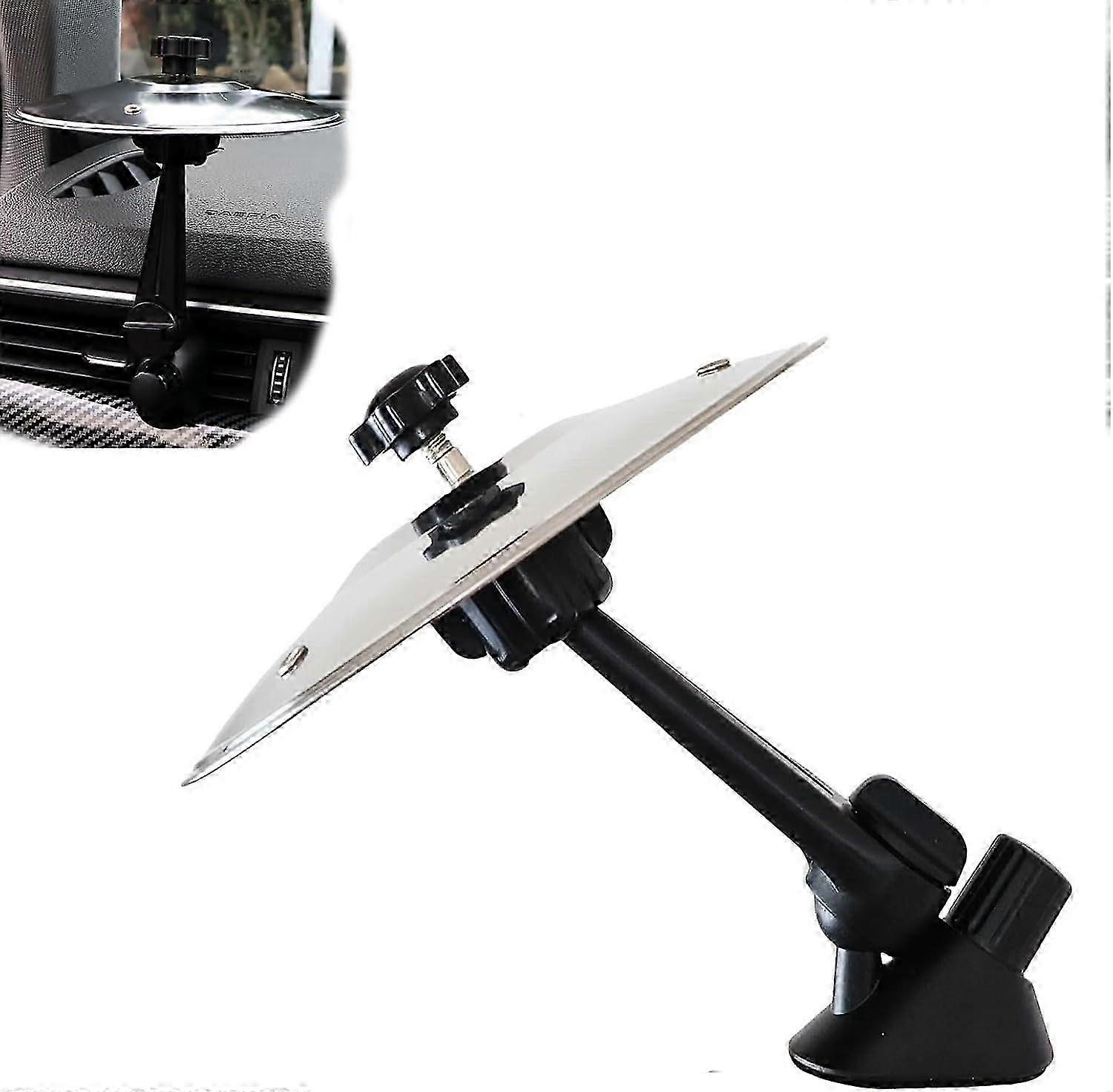 Portable Mini Cymbals for Car Air Vents, Universal Clip-On Percussion Instruments for Music Enthusiasts (Silver)