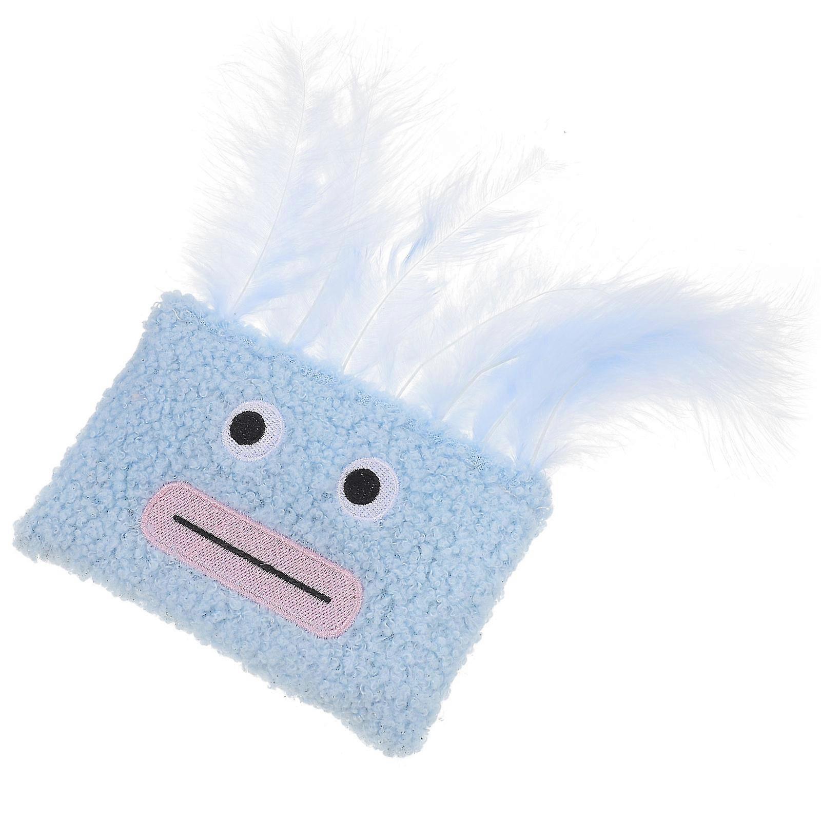 Interactive Cat Plush Toy Set for Chewing and Playing with 5Pcs